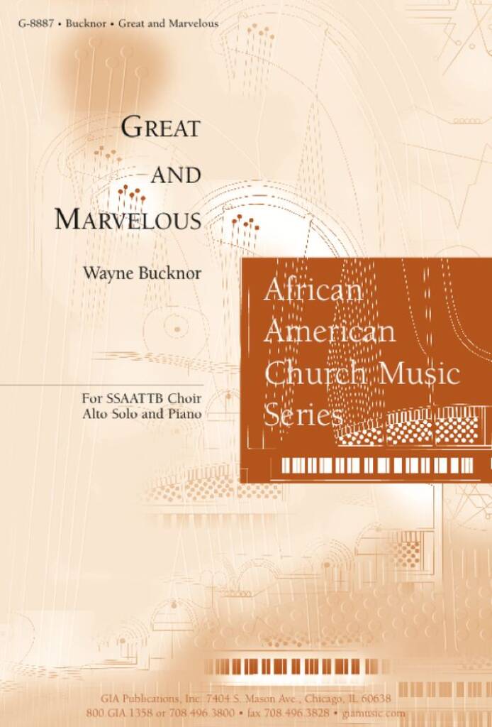 Great and Marvelous